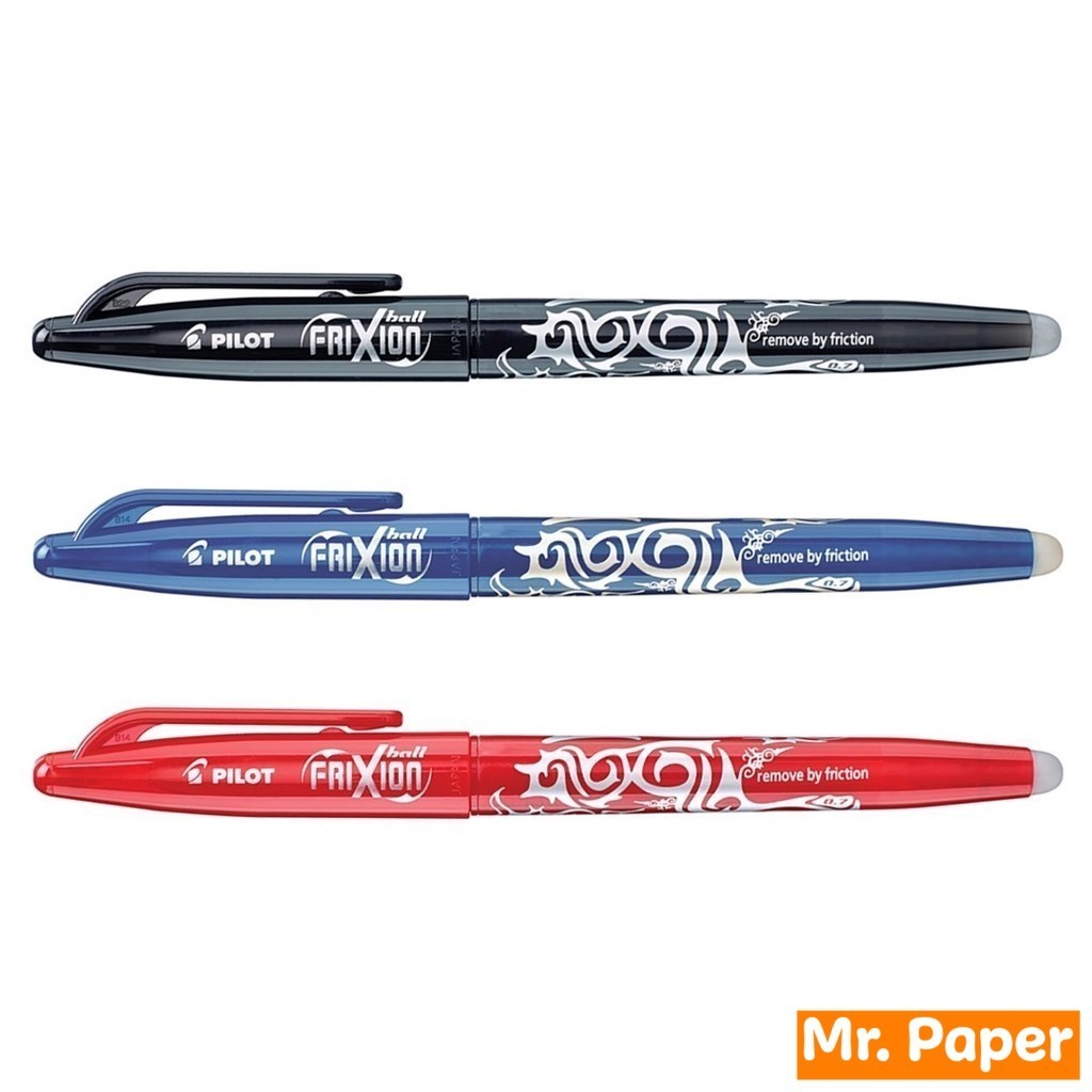 Pilot FriXion Ball Pen | 0.5 0.7 mm | BL-FR5 BL-FR7 | Mr. Paper ...