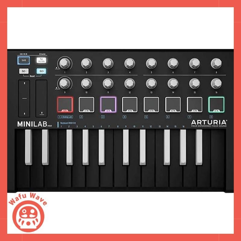Arturia arturia minilab mkii inverted reverse keyboard 25 key midi