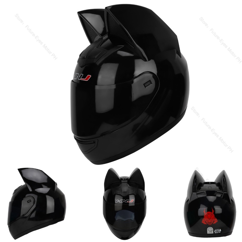 HNJ 902 catwoman Full Face Helmet for Motorcycle Motor classic Helmets Single Visor batmen Shopee Philippines