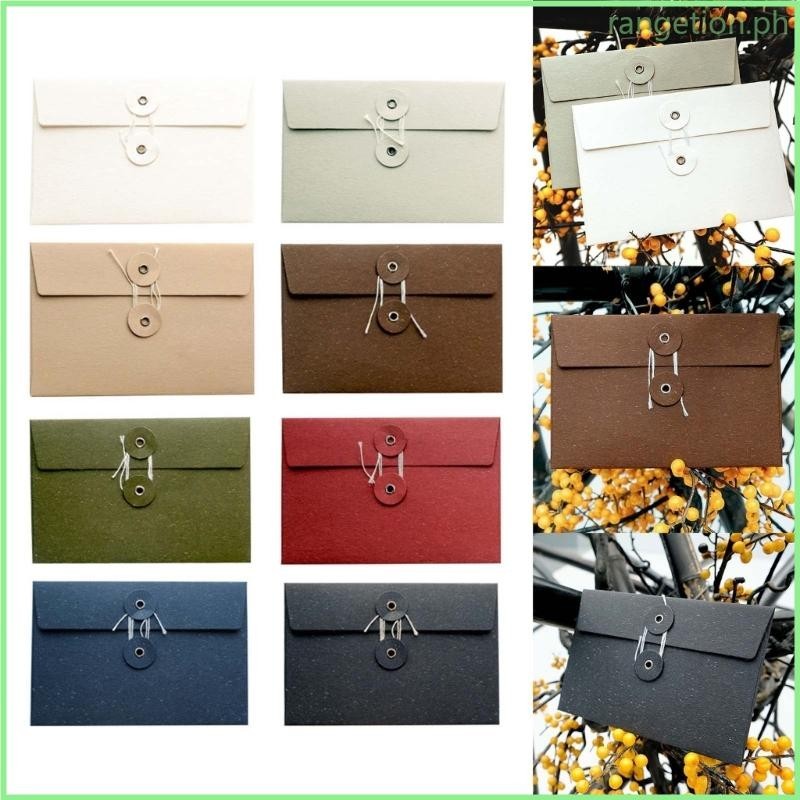 RAN Simple Paper Envelopes Kraft String Envelope File Folder with ...