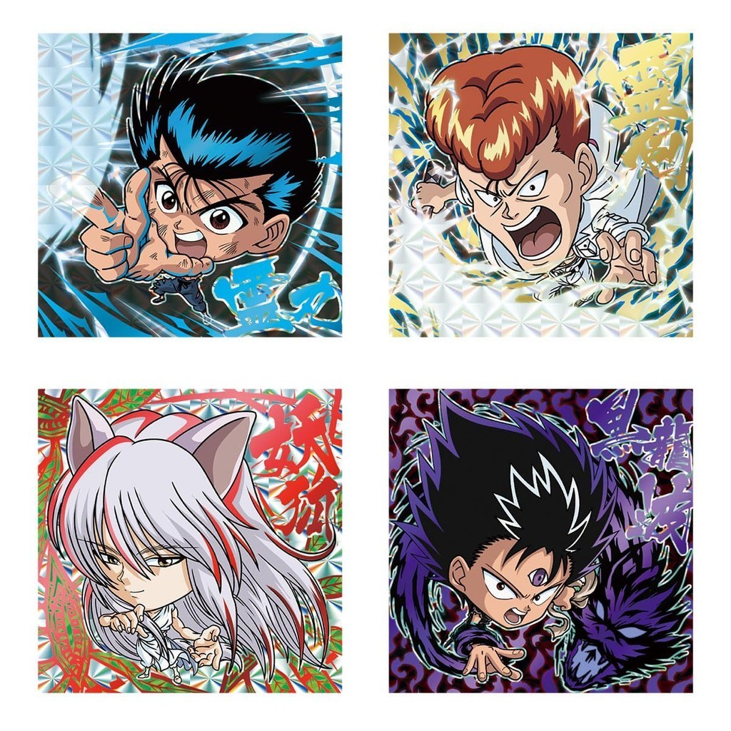 【Direct from JAPAN】Niformation Yu Yu Hakusho Seal Wafers (20 pieces ...