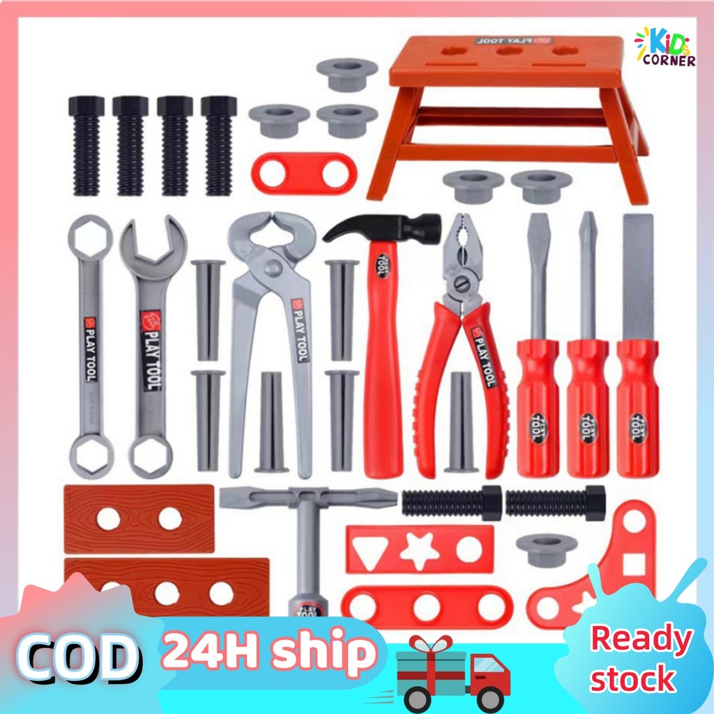 Children's Toolbox Engineer Simulation Repair Tools Pretend Toy ...