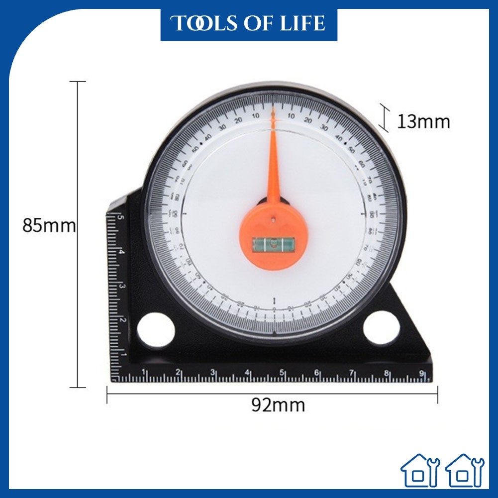 FSFO_Magnetic High Precise Angle Level Finder Meter Clinometer Gauge ...