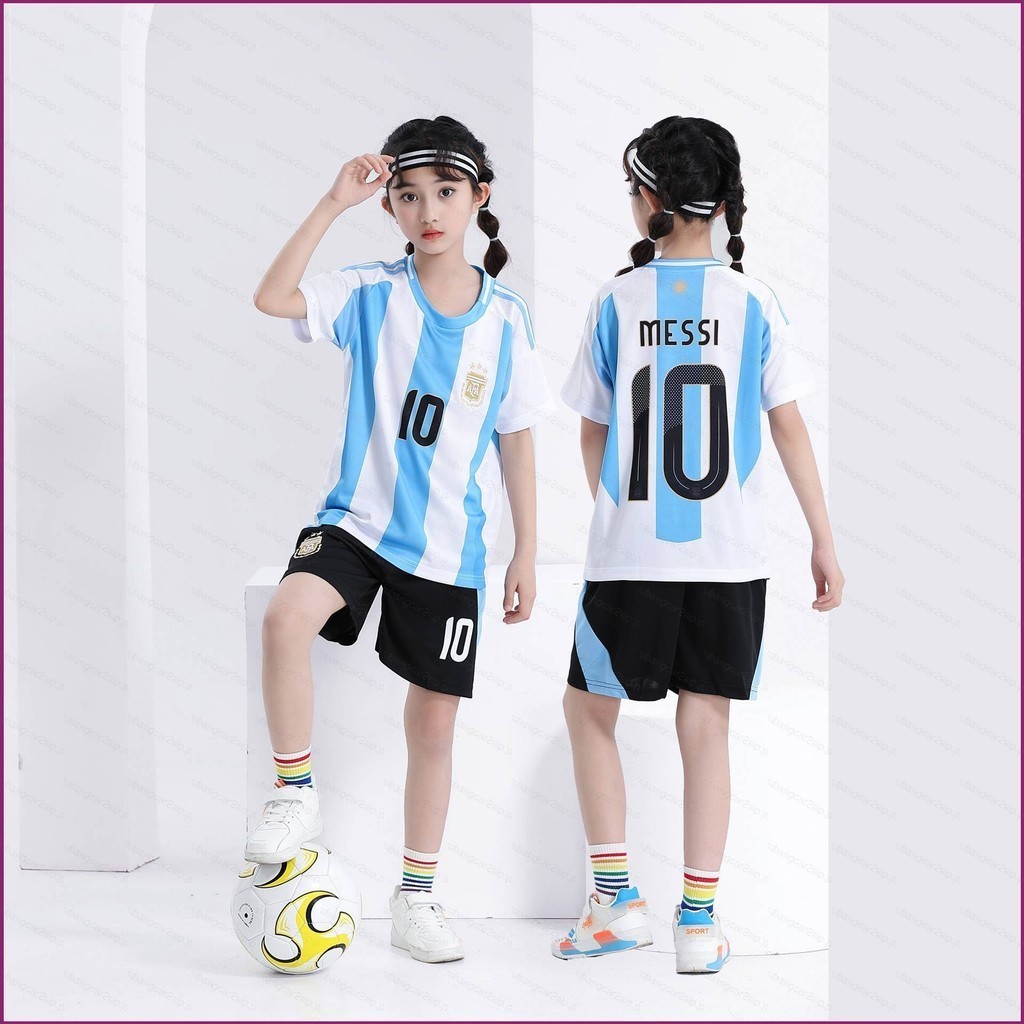 Messi T-Shirt Personalisierbar - Argentinien & Barcelona, Größen S-5XL + Kinder Auch Für Kinder