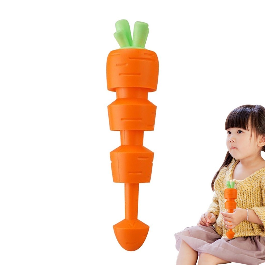 Carrot Gravity Fidget Toy Extendable Carrot Fidget Toy Telescopic ...