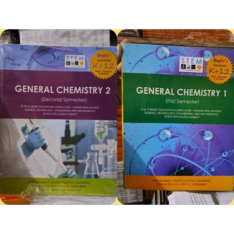 General Chemistry 1 and 2 Senior High School kto12 | Shopee Philippines