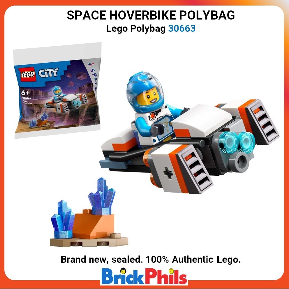 Lego Polybag 30663 Space Hoverbike Polybag Shopee Philippines