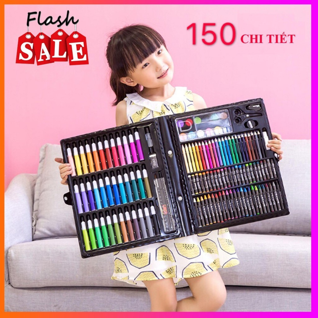 (TRUNG Thu Gift) 150 Detailed Color Box Set For Children To Paint As ...