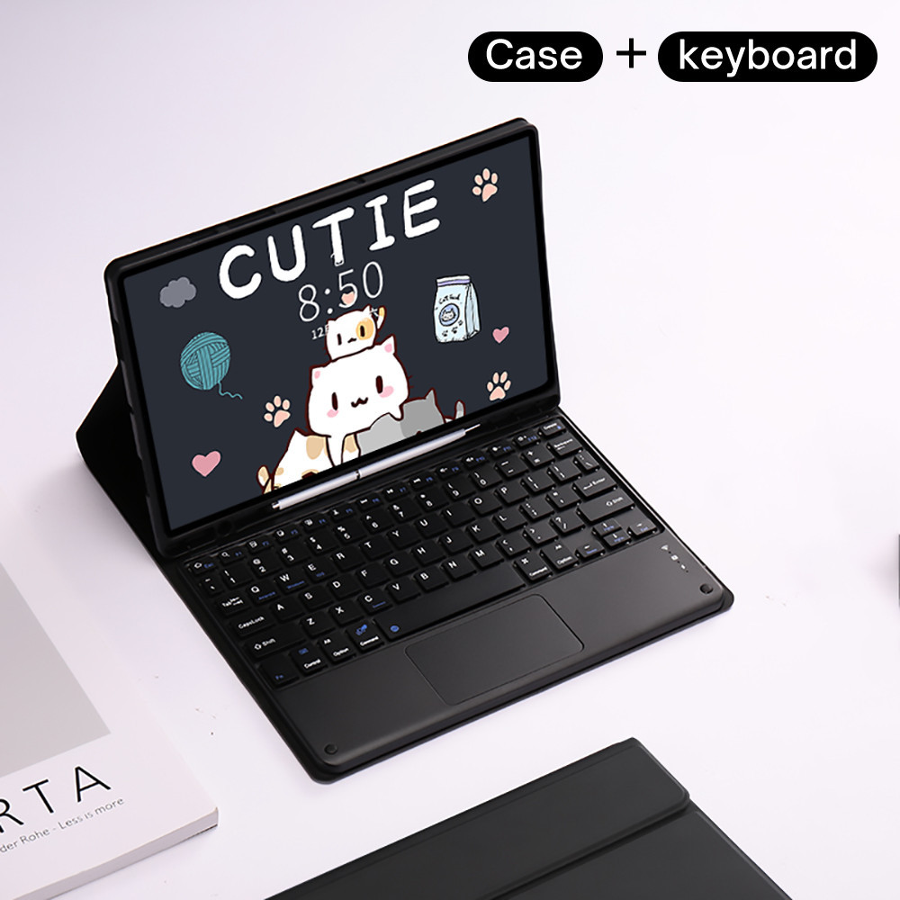 Touchpad Keyboard Case for Samsung Galaxy Tab S9 FE 10.9in S6 Lite 10
