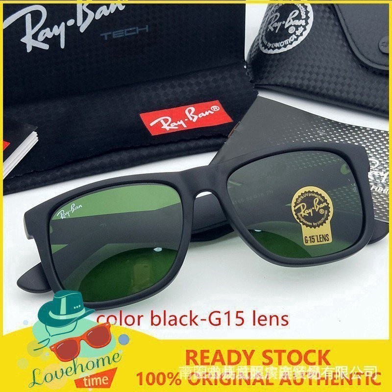 Ready Stock Ray-ban Rb 4165 Justin Ray-ban Sunglasses Retro Driving 62. 