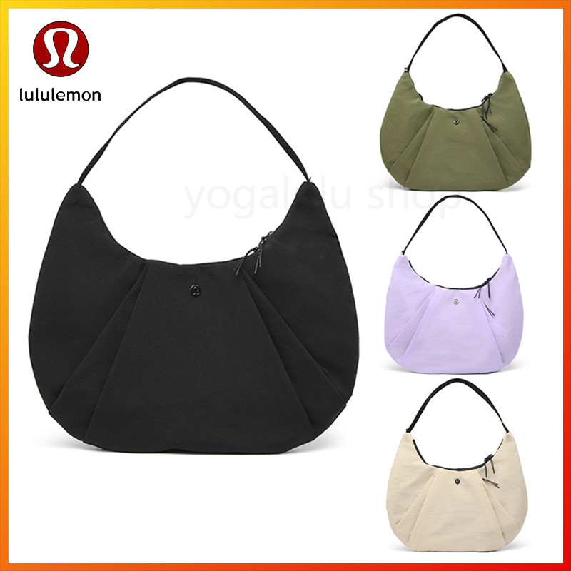 Lululemon Pleated Shoulder Bag 10l Yoga Leisure Sports One-Shoulder ...