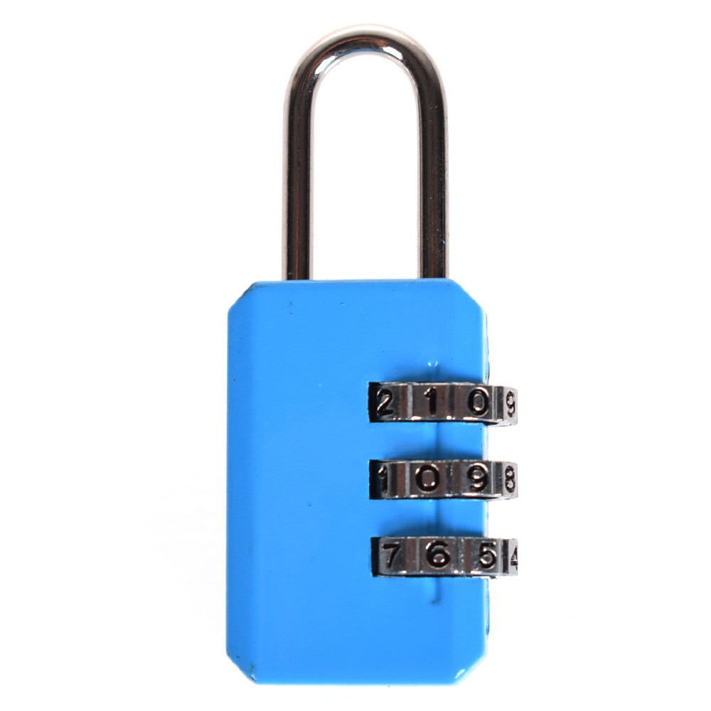 Combination Locks, 3-digit Keyless Padlocks, Resettable Luggage Locks ...