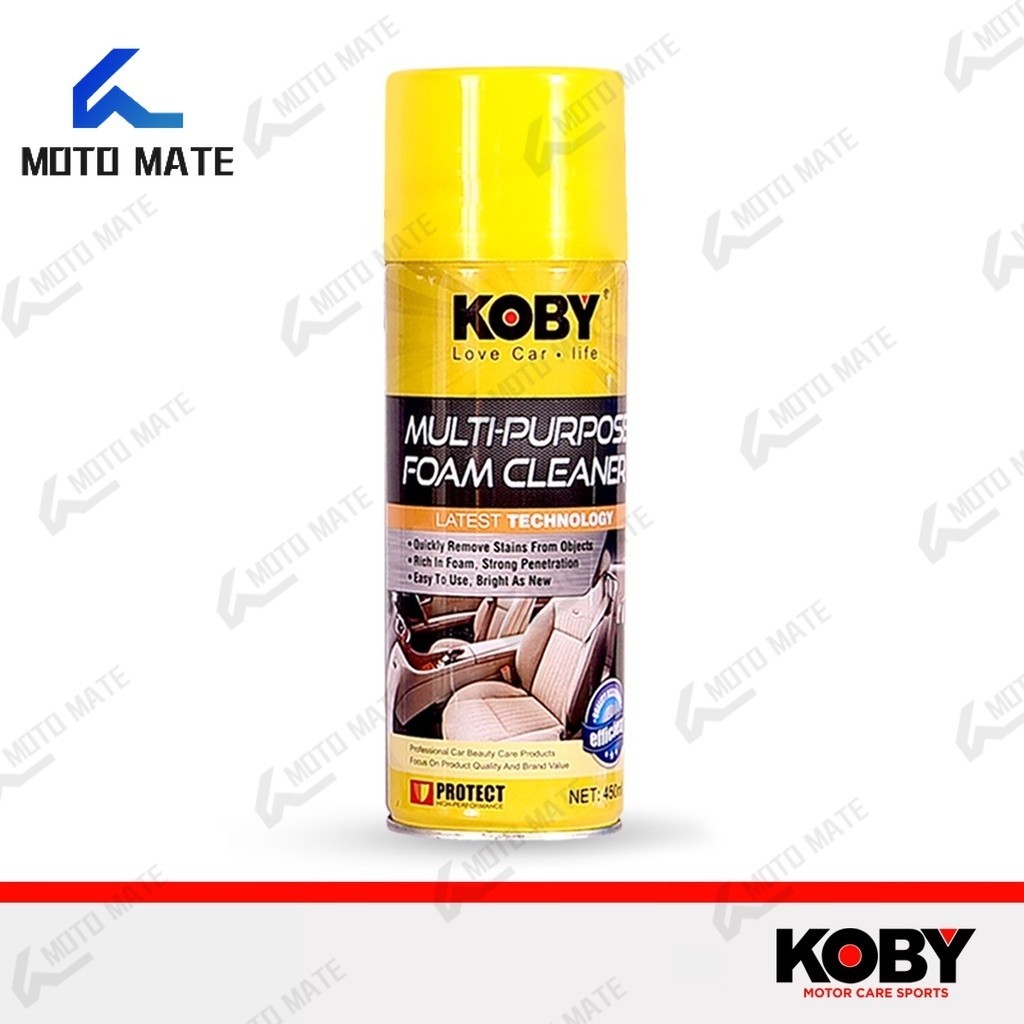 Koby Ideal for car/motorcycle Use Foam Multipurpose Cleaner :For Tough ...