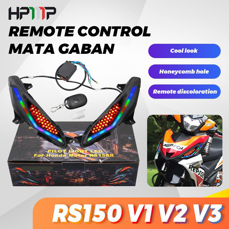 Motorcycle Modified Headlight LED Light RS150 V1 V2 V3 MATA GABAN Turn ...