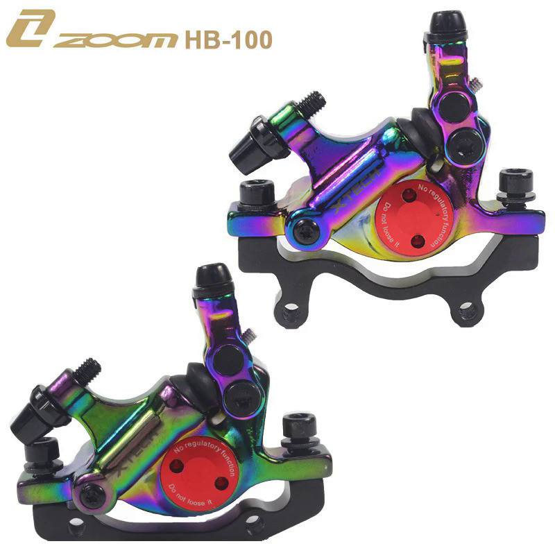 ZOOM HB100 MTB Line Pulling Hydraulic Disc Brake Caliper Mountain Road ...