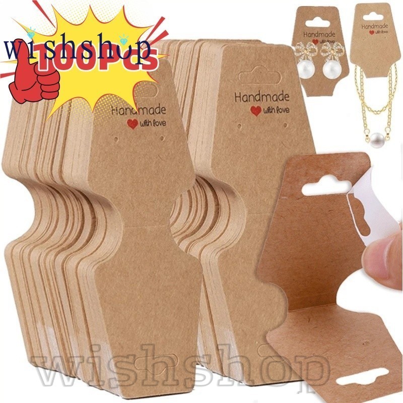 50/100Pcs Hairband Price Tags Card Holder - Hanging Label Packing ...