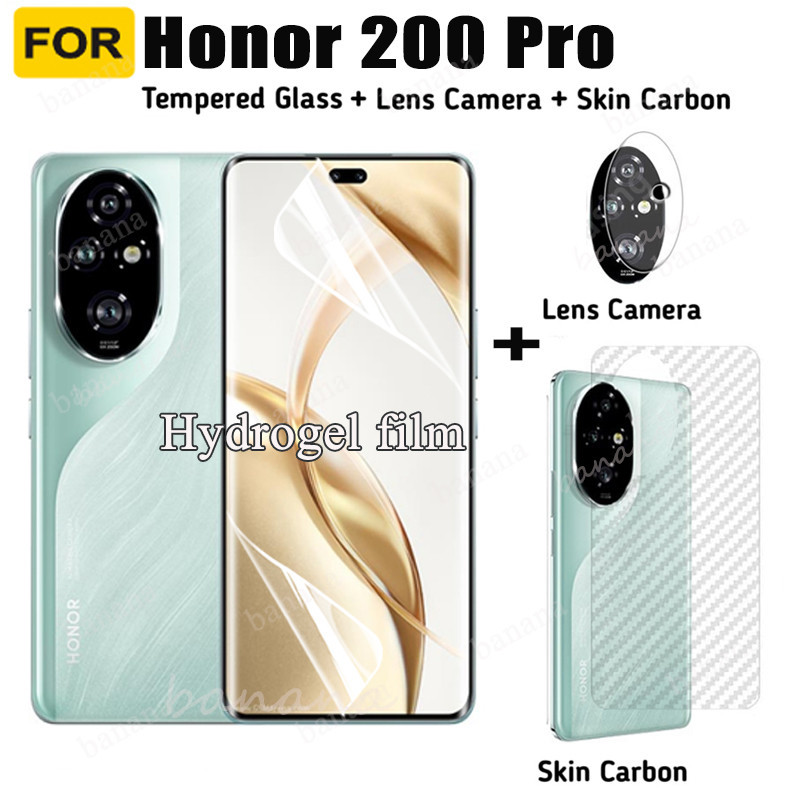 Lot De 2 Films Protection écran Hydrogel Taperso Pour Honor 200 Smart - Transparent, Antichoc, Neuf