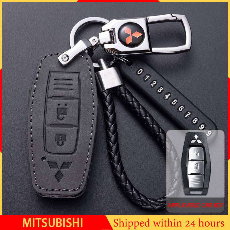 Mitsubishi Triton GLS 2024 Outlander Pajero Xpander Leather Key Case ...