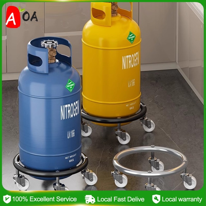 Home Kitchen Gas Bottle Placement Mobile Bracket Base Fixed Stand Gas ...
