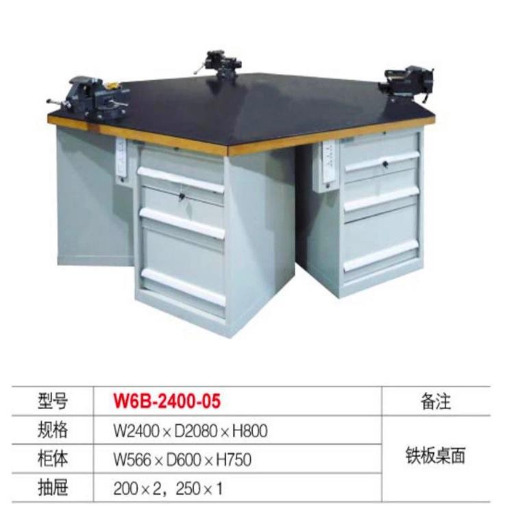 New Hexagonal Solid Wood Anti-static Beech Stainless Steel Heavy Duty ...