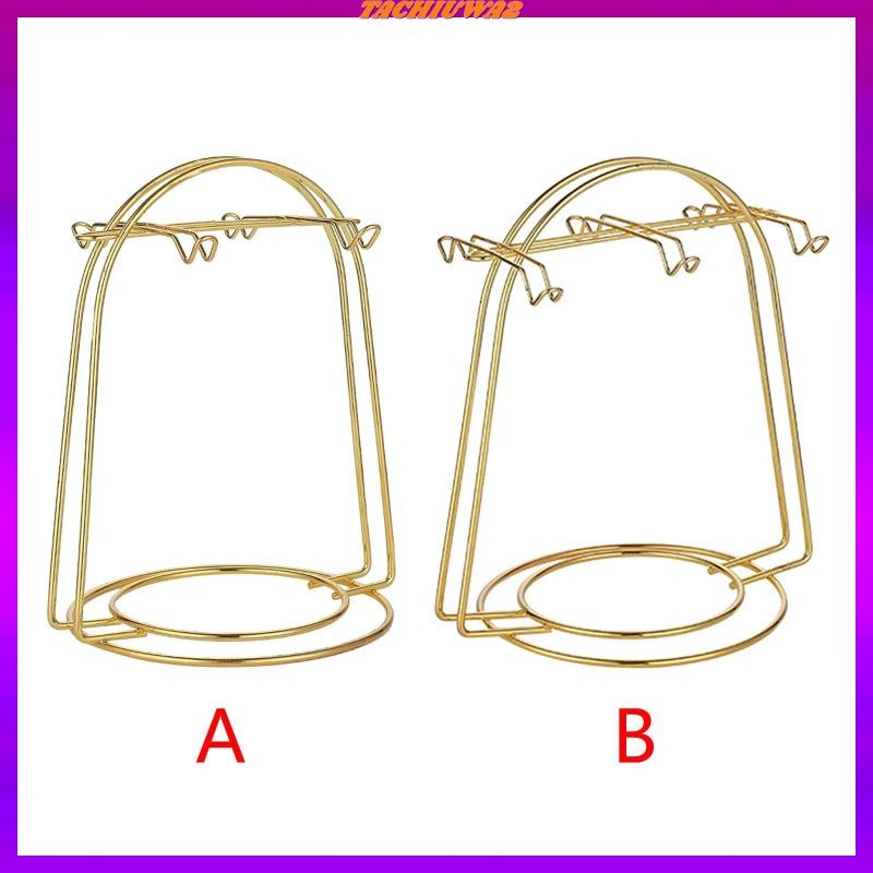 [Tachiuwa2] Tea Cup and Saucer Display Rack Cup Rack Stainless Steel ...