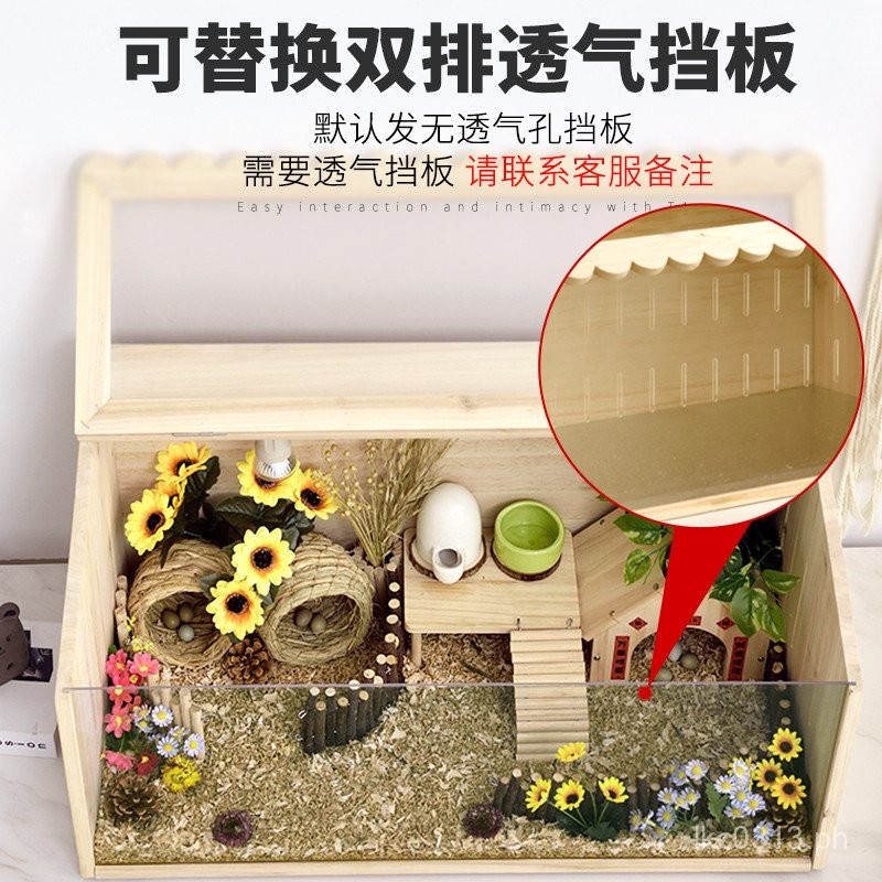 Luxury Villa Rutin Chicken Breeding Box Landscaping Pet Hamster Solid Photo Inspiration