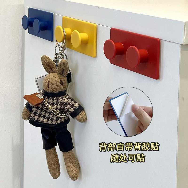 Hanging into House Door Clothes Hook Entrance Key Bag Cartoon Key Bag ...