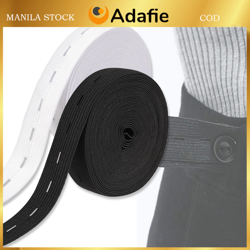2cm*30m Adjustable Button Hole Elastic Garter for Adjustable Pants ...