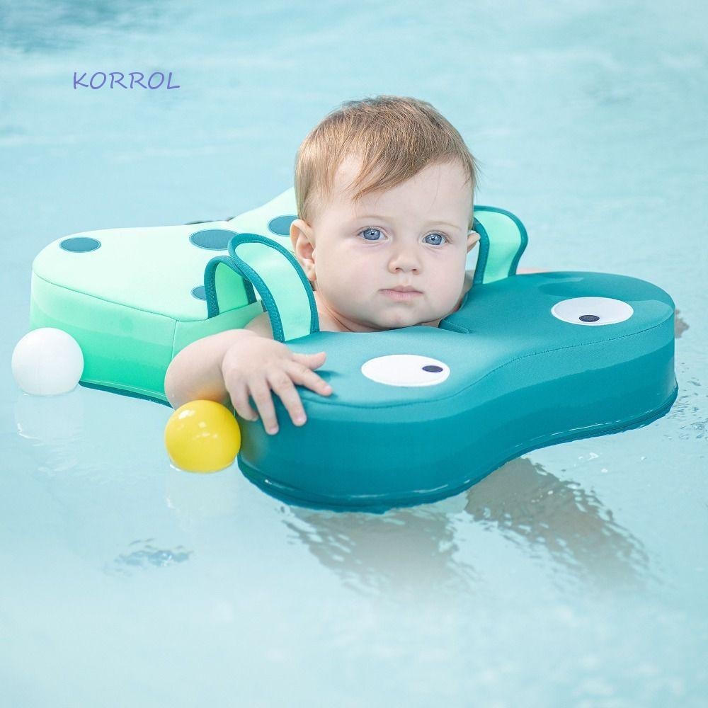 KORROL Baby Float Ring, Double Handle Swim Ring Swimming Ring, Toddler ...