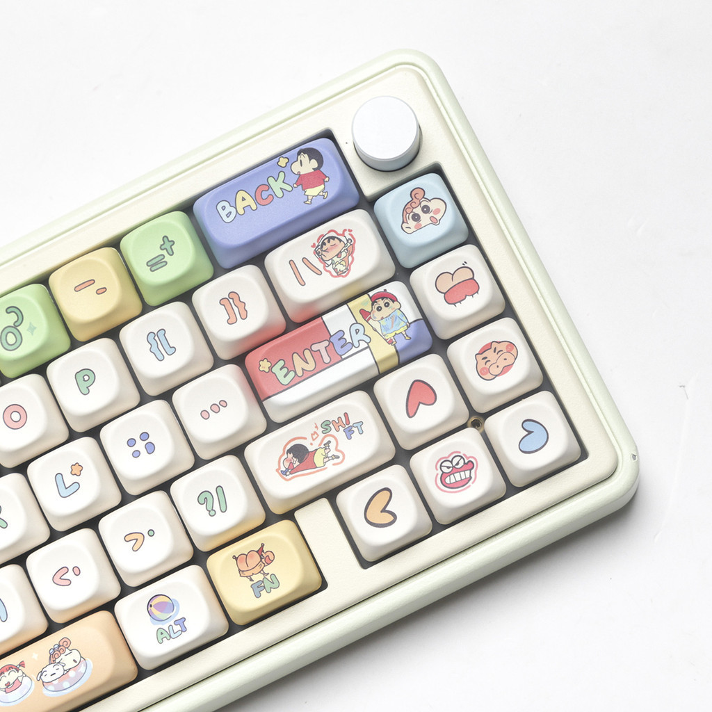 Crayon Shin-chan Keycaps MOA Profile Anime PBT Dye Sub Mechanical ...