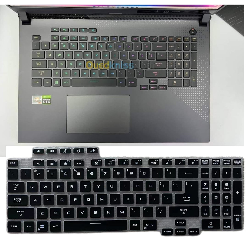 for ASUS ROG Strix G17 2024 2023 G713 G713RW G713QM G713QR G713QE ...