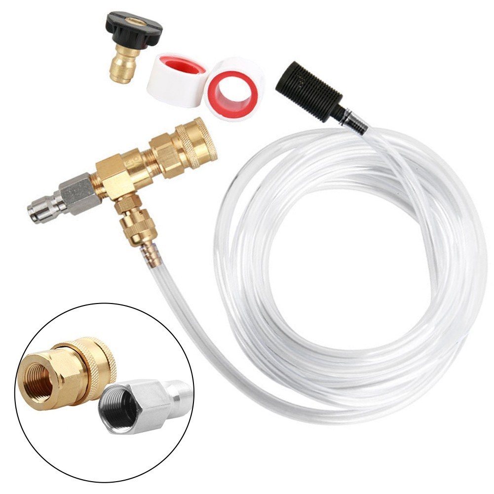 【Spot goods】 4000 PSI Pressure Washer Soap Injector Downstream Power Washer Chemical 3/8inch