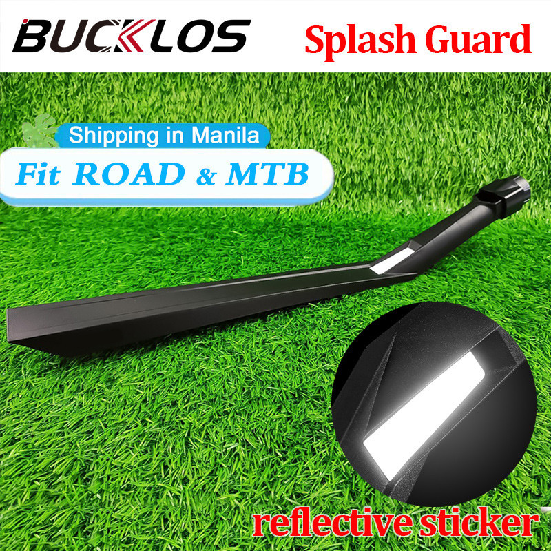 BUCKLOS Fender Bike Light Weight Road MTB Mud Guard Deflector Fender ...