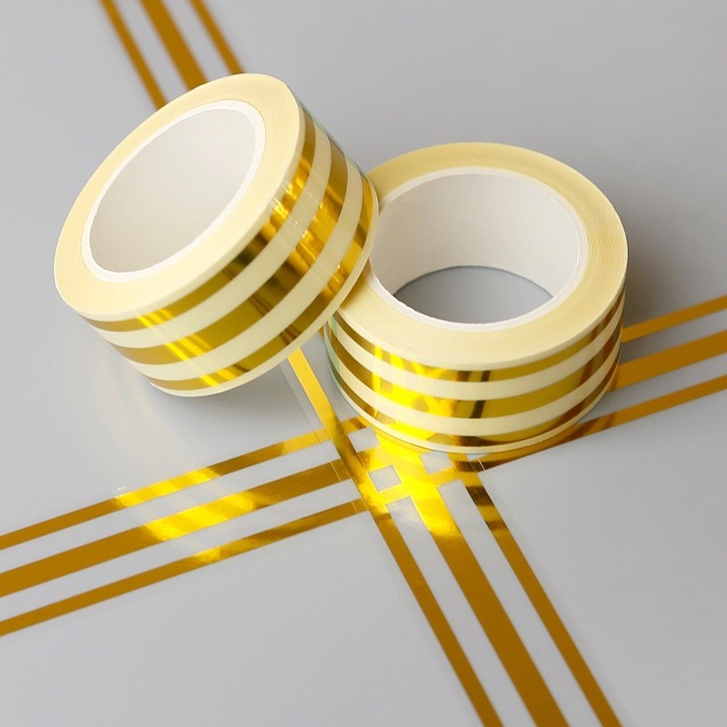 50M Gold Tile Gap Sticker Ceramic Tile Gap Decor Waterproof Tape ...