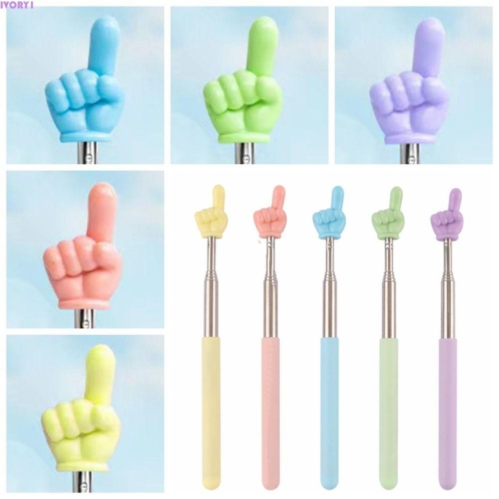Pointy Finger Stick 5-Pack Retractable Pointer Sticks For Teachers ...