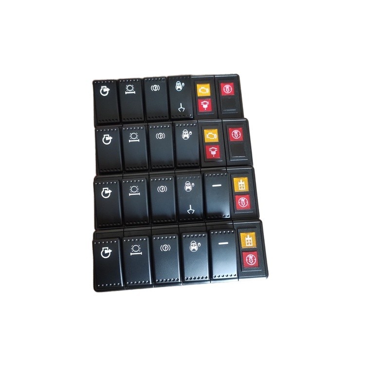 Xinyuan 65 75-8 wheeled excavator accessories 12V 24v three-body ...