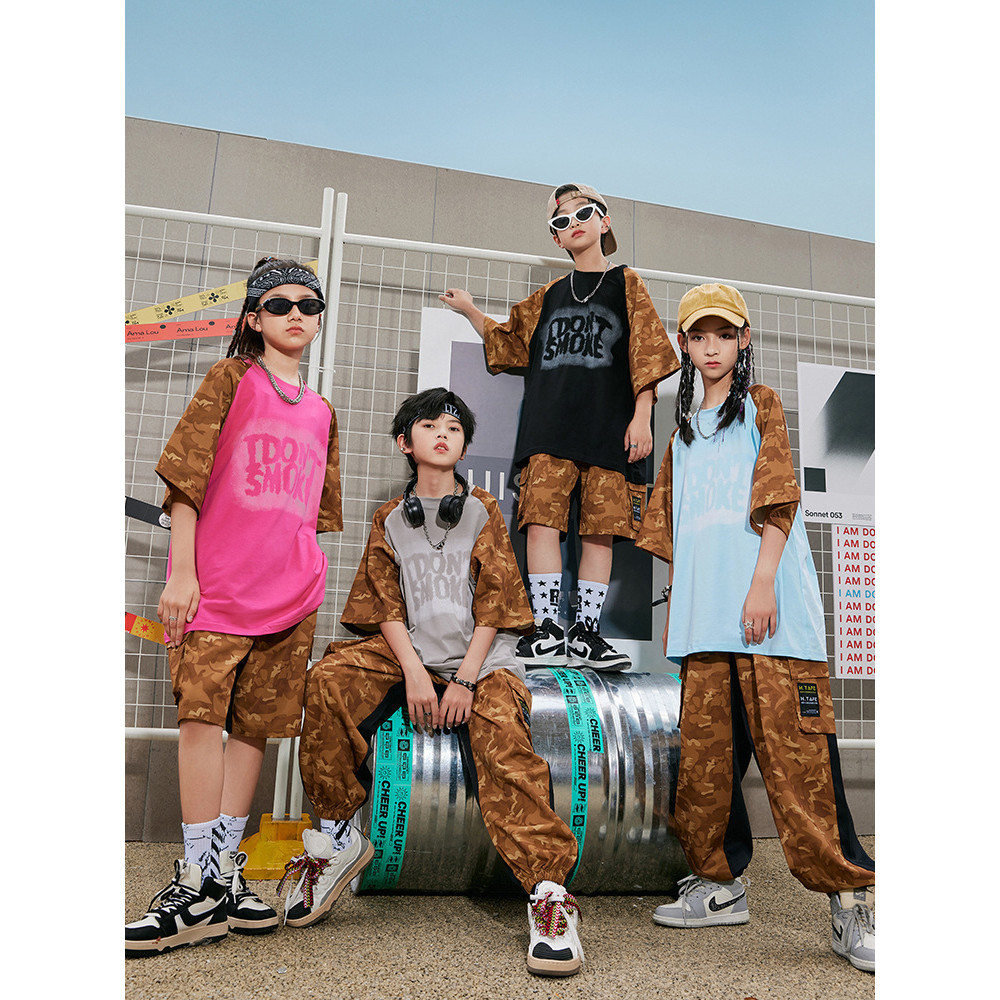KIDS SHORT SLEEVE T-SHIRT 4-10 HYPED UP HIPPIE main image 1