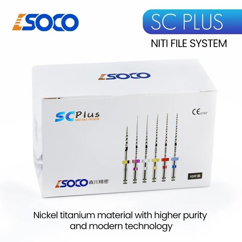 COXO SOCO SC-PLUS NITI FILE SYSTEM Heat-Activated NiTi Root Canal Files ...