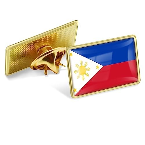 Philippines Flag Lapel Pins Bulk - Metal Filipino Philippine Brooch ...