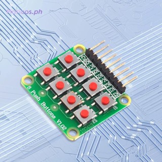 2x4 Keypad 4x2 Keypad 8 Push Buttons Matrix Keyboard Button for Arduino ...