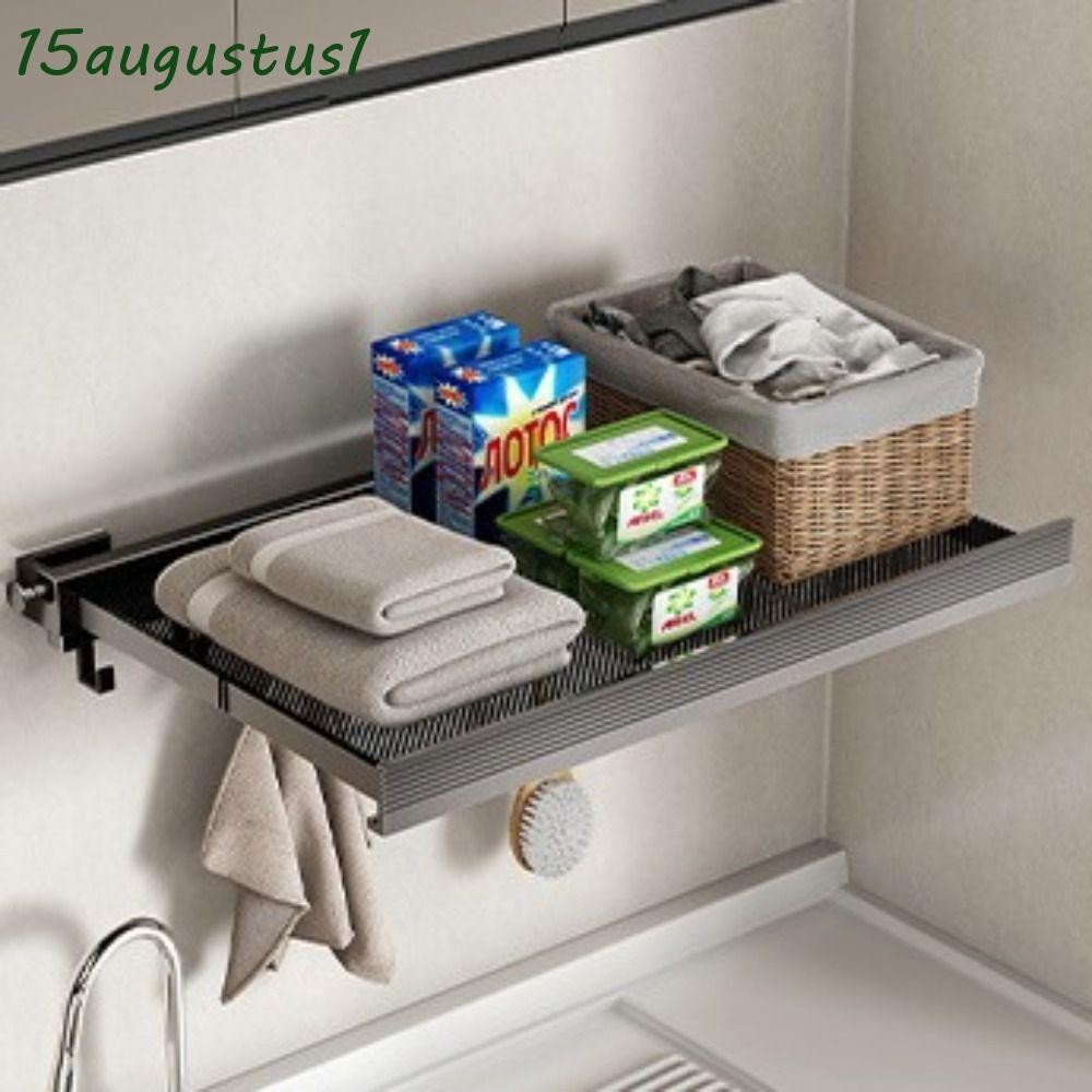 AUGUSTUS Invisible Drying Racks, Folding Shrinkage Wall-mounted Shoe ...