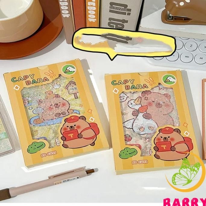 BARRY Capybara Notebook, PU Learning Capybara Pocket Notepad, Good ...