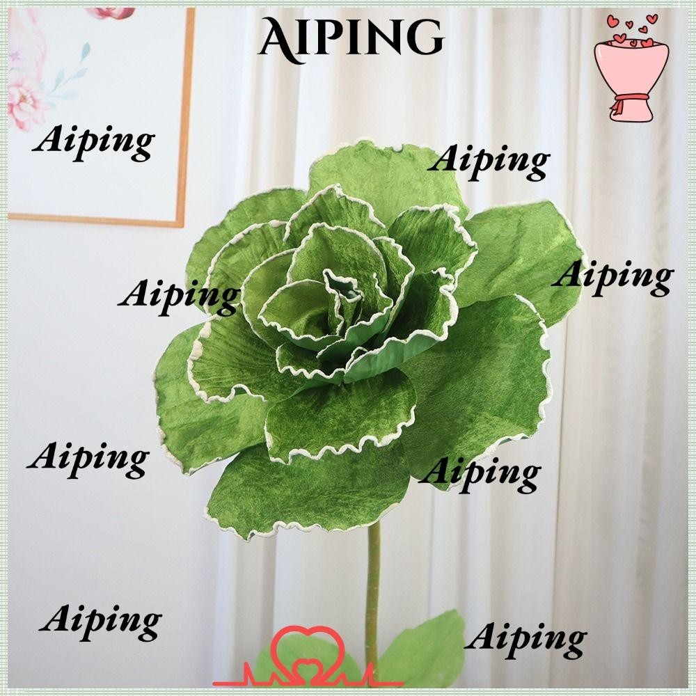 AIPING Artificial Flower Rose, 50cm Velvet Imitation Rose Flower ...