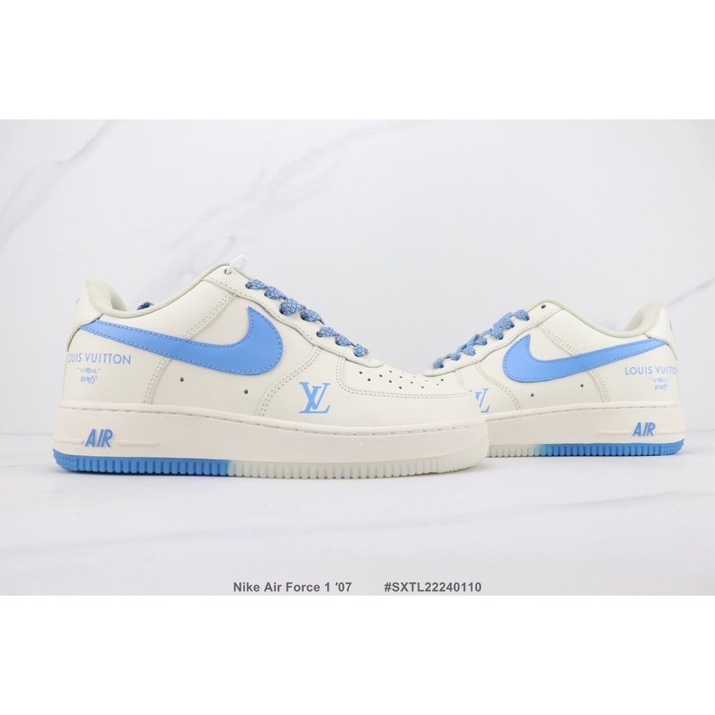 NK AF1 ′07 Low casual sports sneakers Cowhide aircushion shoes 3645