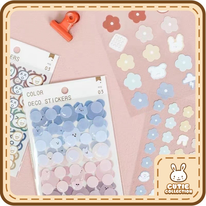 Mr. Paper Basic Stickers Summer Series Salt Series Notebook DIY ...