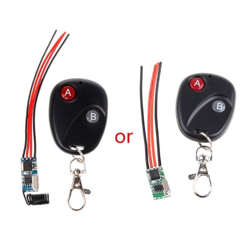 GG+Relay Wireless Switch Remote Control DC3V 3.7V 5V 6V 7V 9V 12V Mini ...