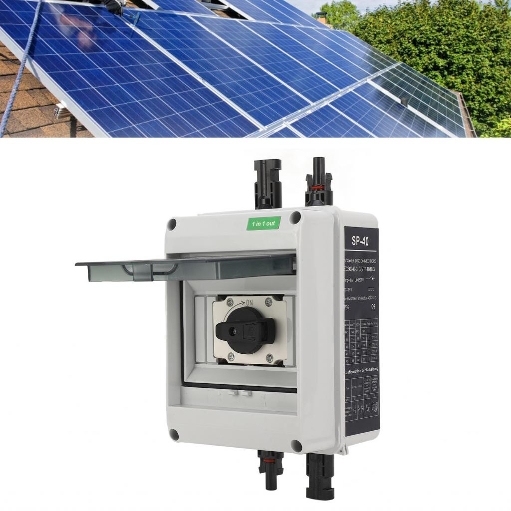 Maib Solar Dc Disconnect Switch Contacts Battery Combiner Box Dc1000V ...
