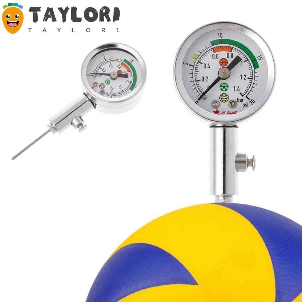 TAYLOR1 Ball Pressure Gauge, Dial Type Accurate Basketball Barometers ...