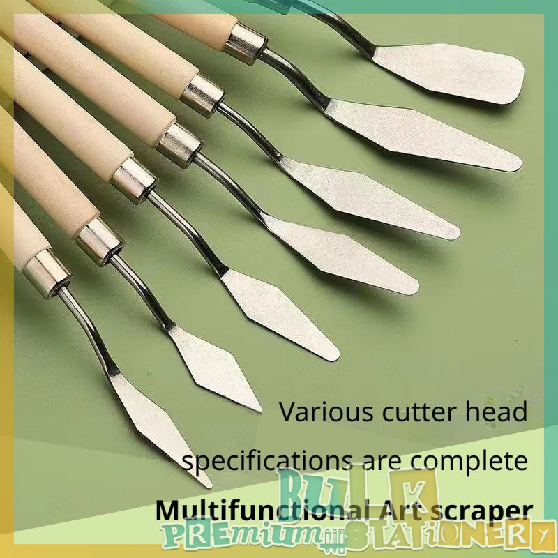 Painting Knives 5"x0.47" Rhombus Straight Palette Scraper