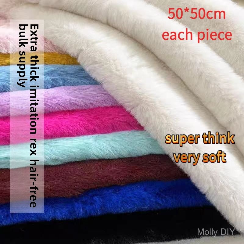 2.5cm Wool High Quality Soft and Thickened Encryption Imitate Rex ...